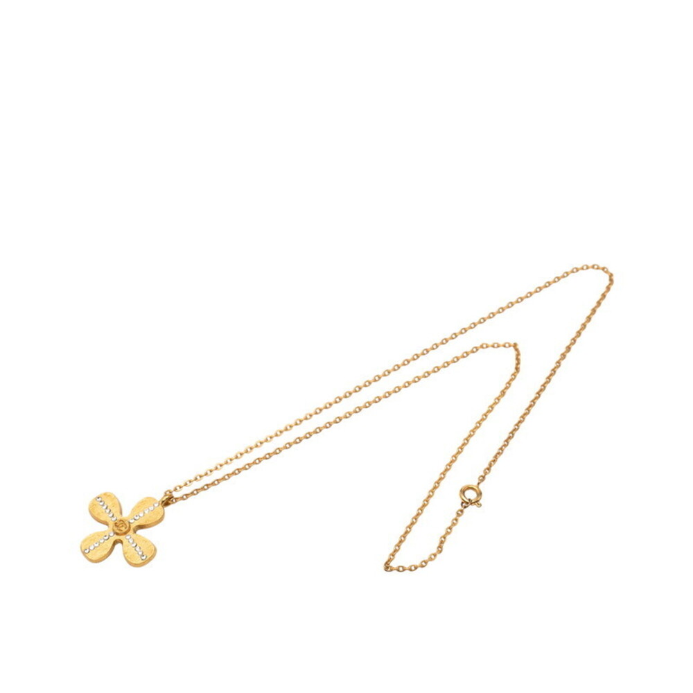 CHANEL Gold Logo Necklace - Picture 3 of 6